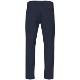 Mens Superb Stretch Chino Pants Navy Back